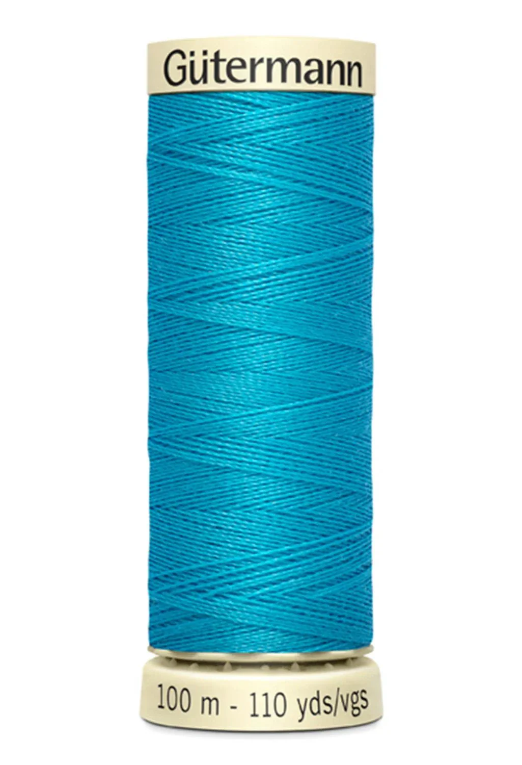Blue & Turquoise Sew-all Thread 100m / 619 Parakeet - Image 2