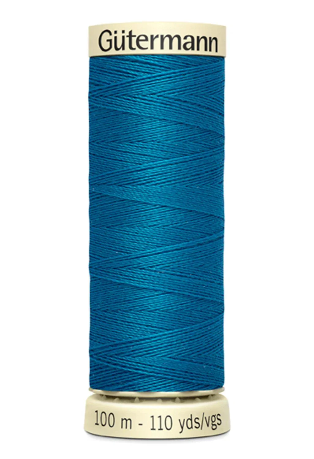 Blue & Turquoise Sew-all Thread 100m / 625 Ming Blue - Image 2