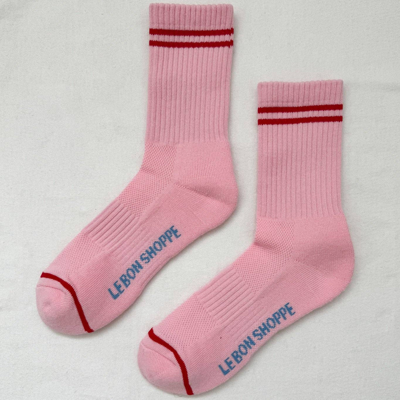Boyfriend Socks / Amour Pink