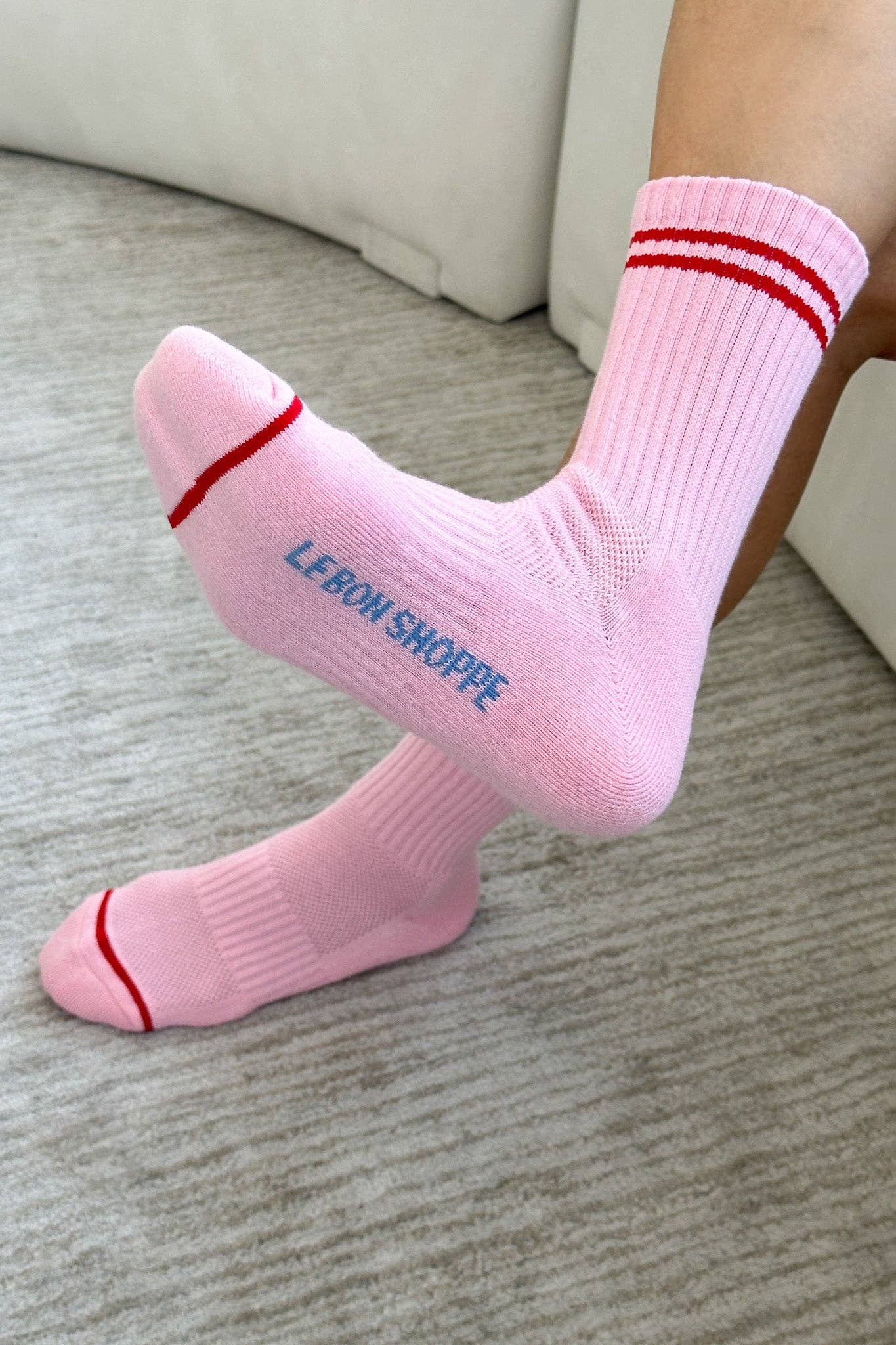 Boyfriend Socks / Amour Pink - Image 2
