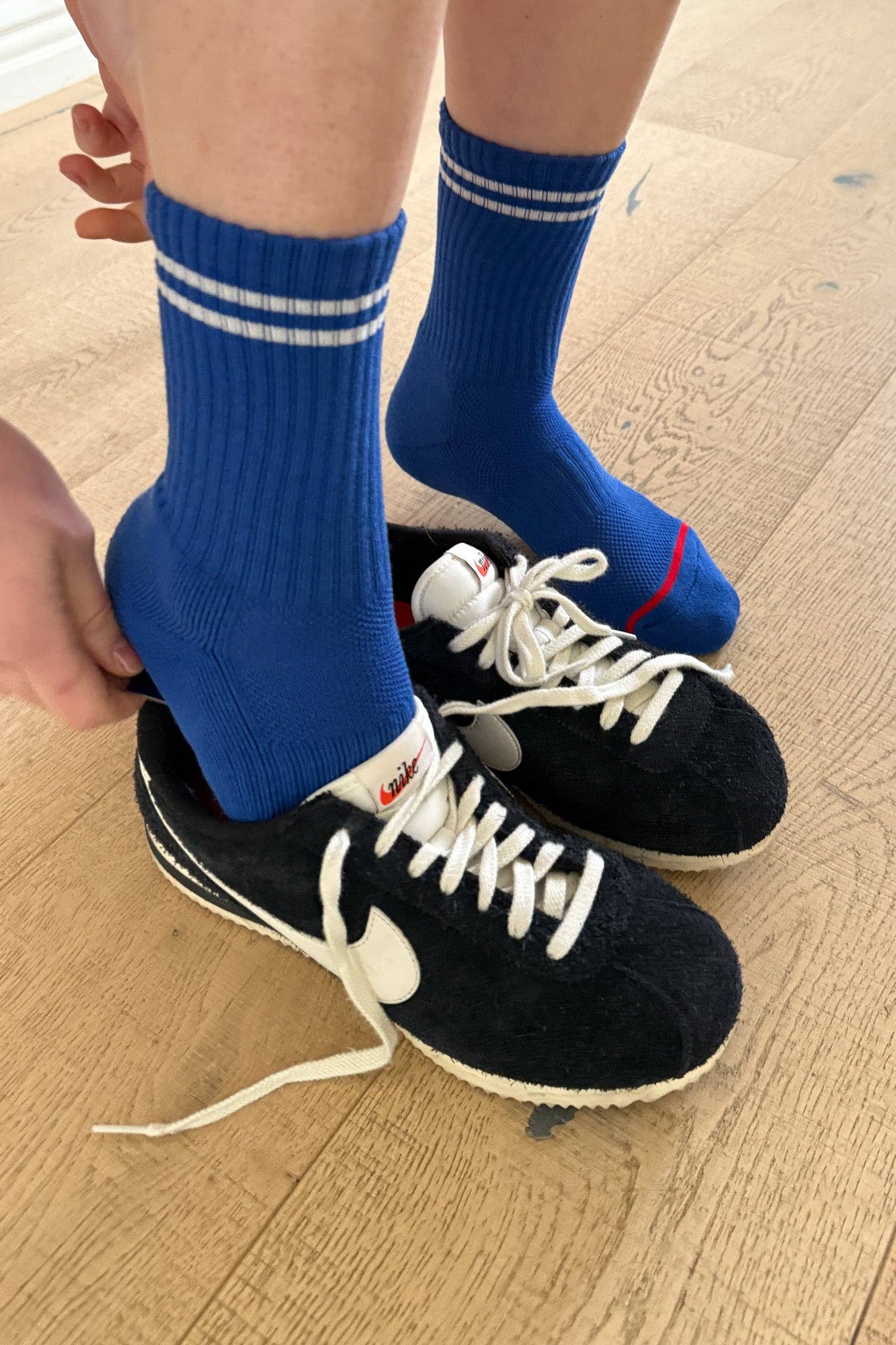 Boyfriend Socks  / Cobalt - Image 2