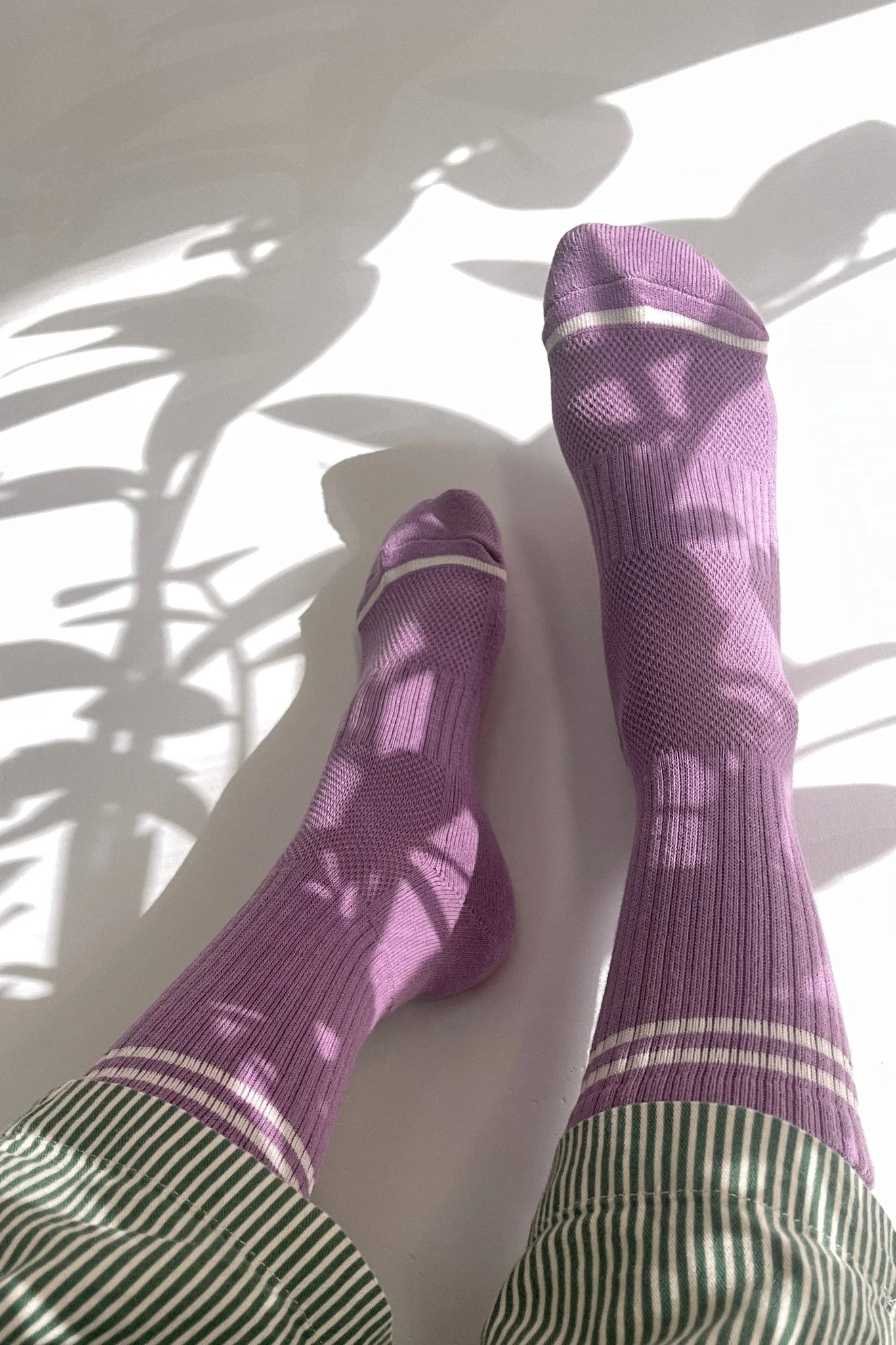 Boyfriend Socks / Grape - Image 2