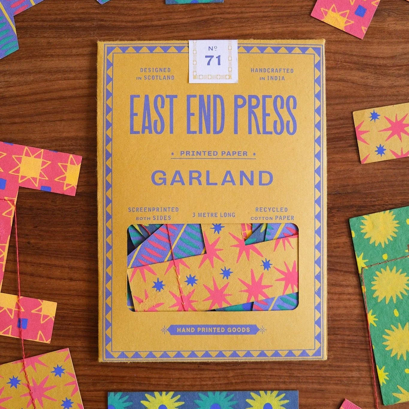 Happy Birthday Sewn Garland