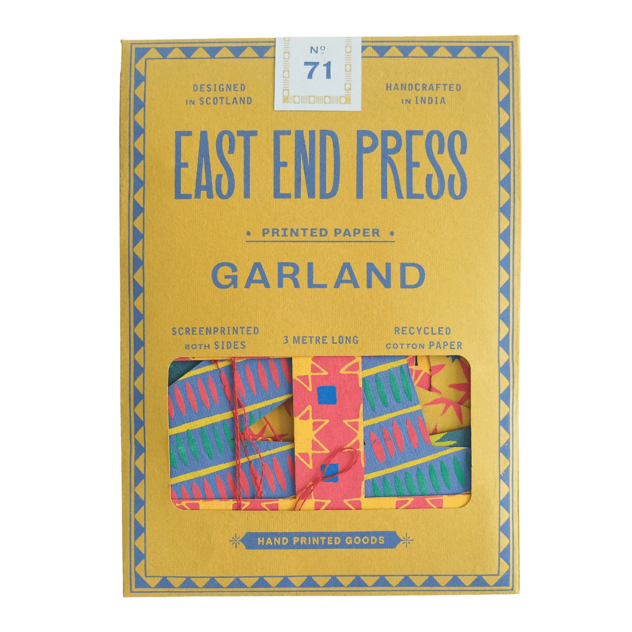 Happy Birthday Sewn Garland - Image 4