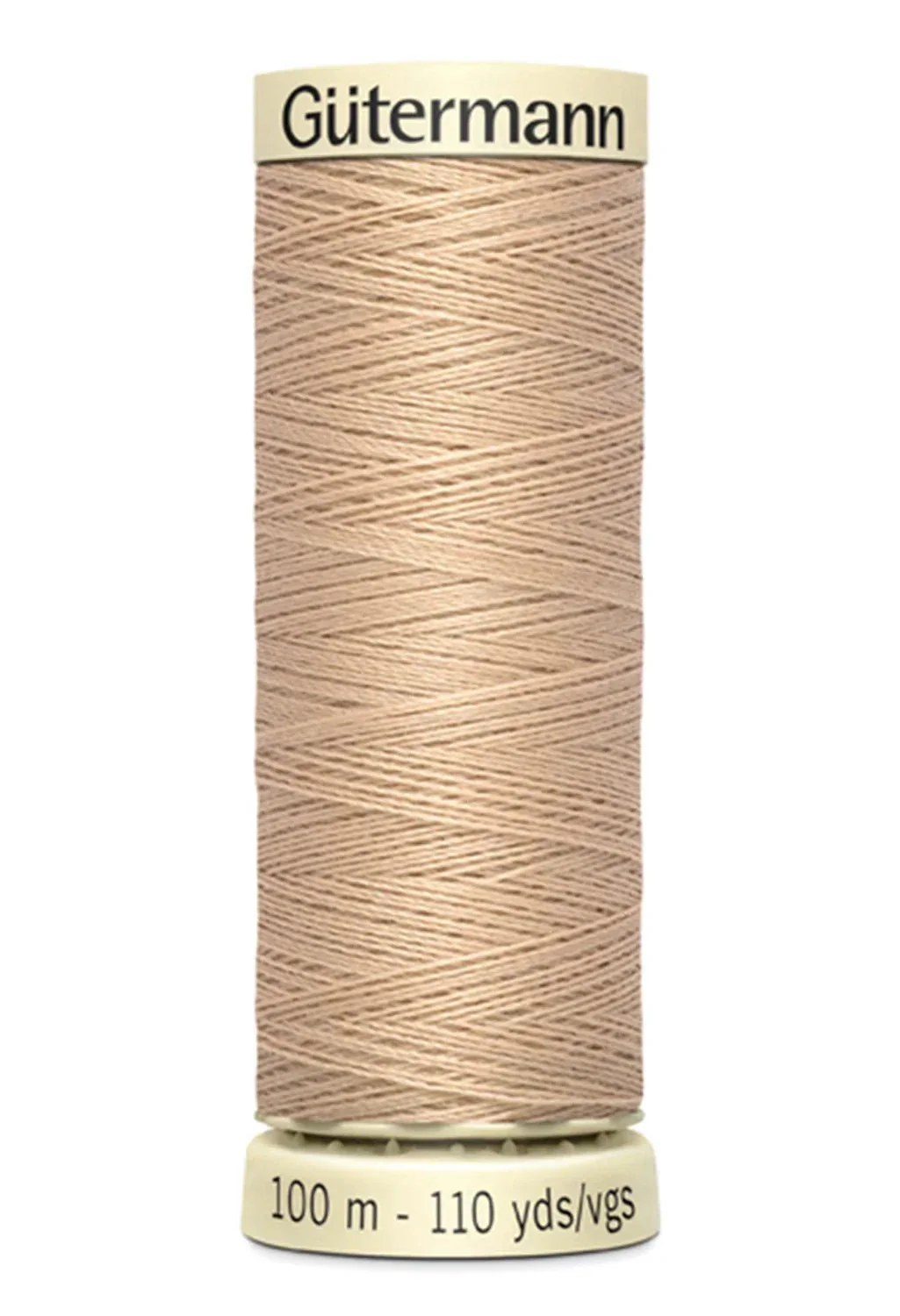 Brown Sew-all Thread 100m / 503 Flax - Image 2