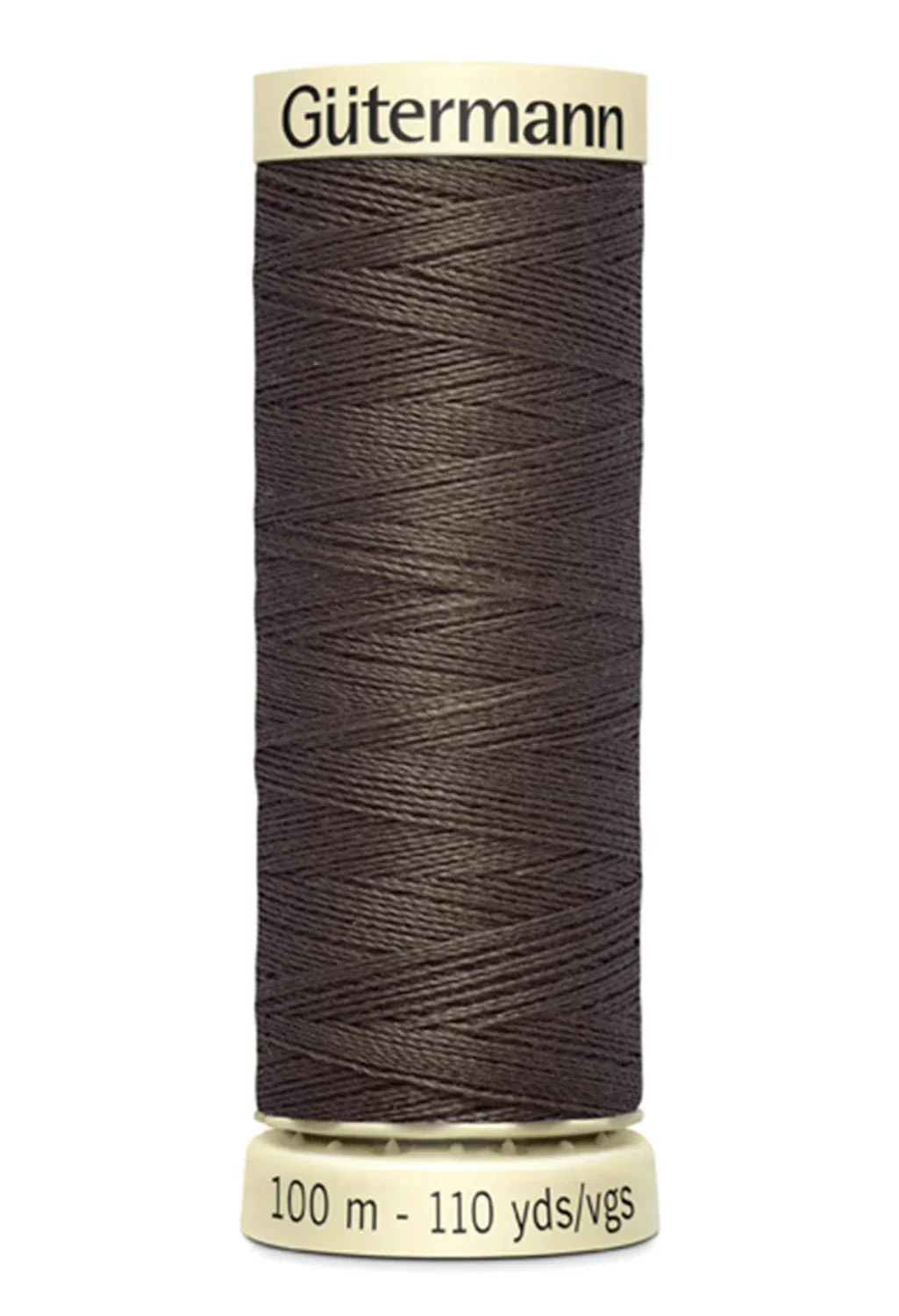 Brown Sew-all Thread 100m / 582 Dk. Mocha - Image 2