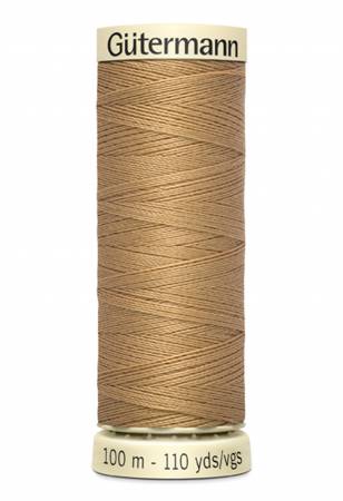 Brown Sew-all Thread 100m / 825 Burlywood - Image 2