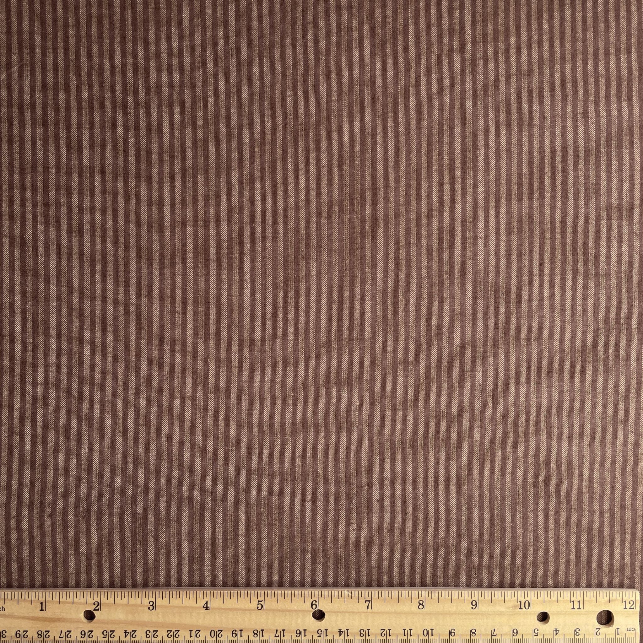Brushed Cotton Stripe / Cocoa - Image 3