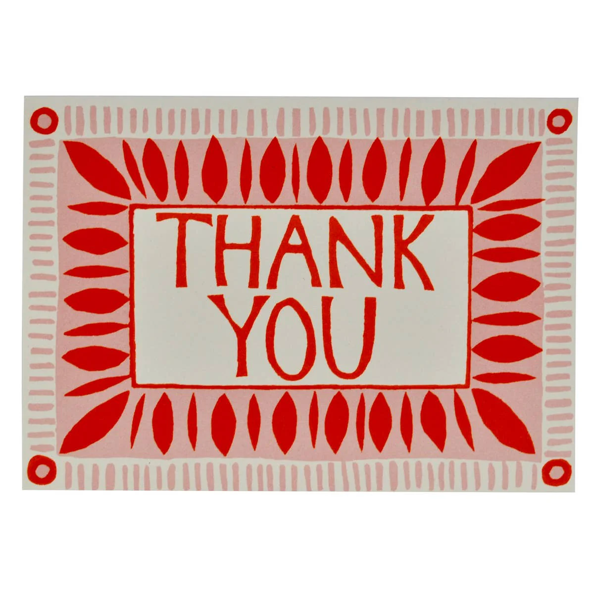 Neon Thank You Card