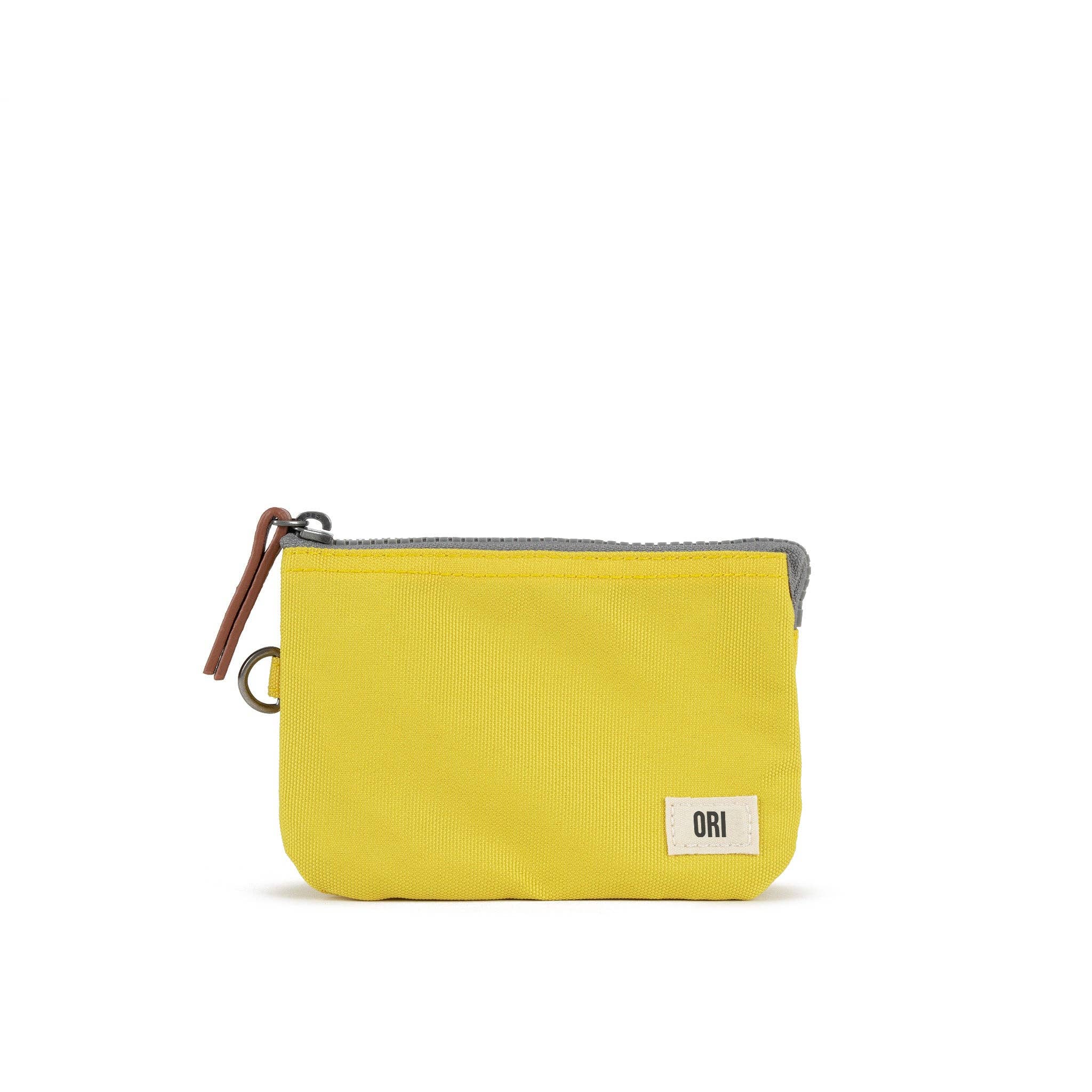 Carnaby Small Recycled Canvas Wallet / Custard