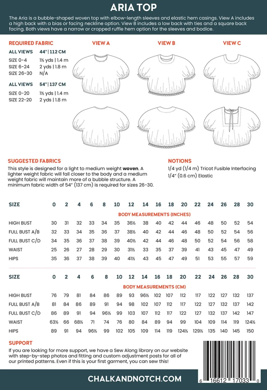 Aria Top / Printed Pattern - Image 2