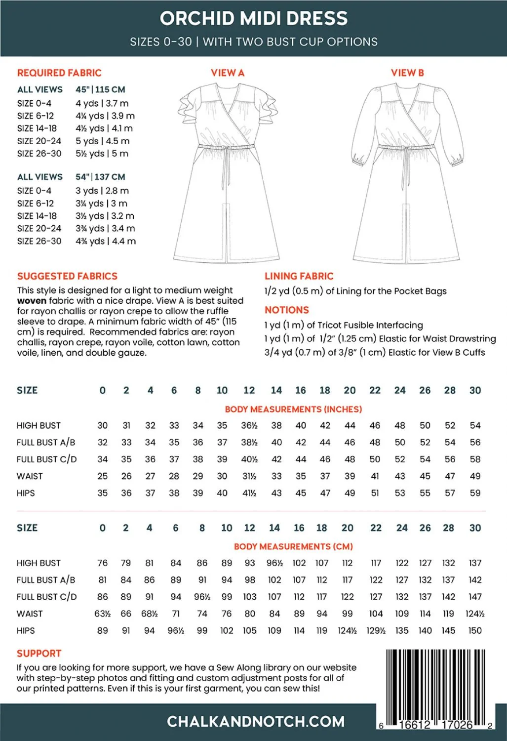 Orchid Midi Dress / Printed Pattern - Image 2