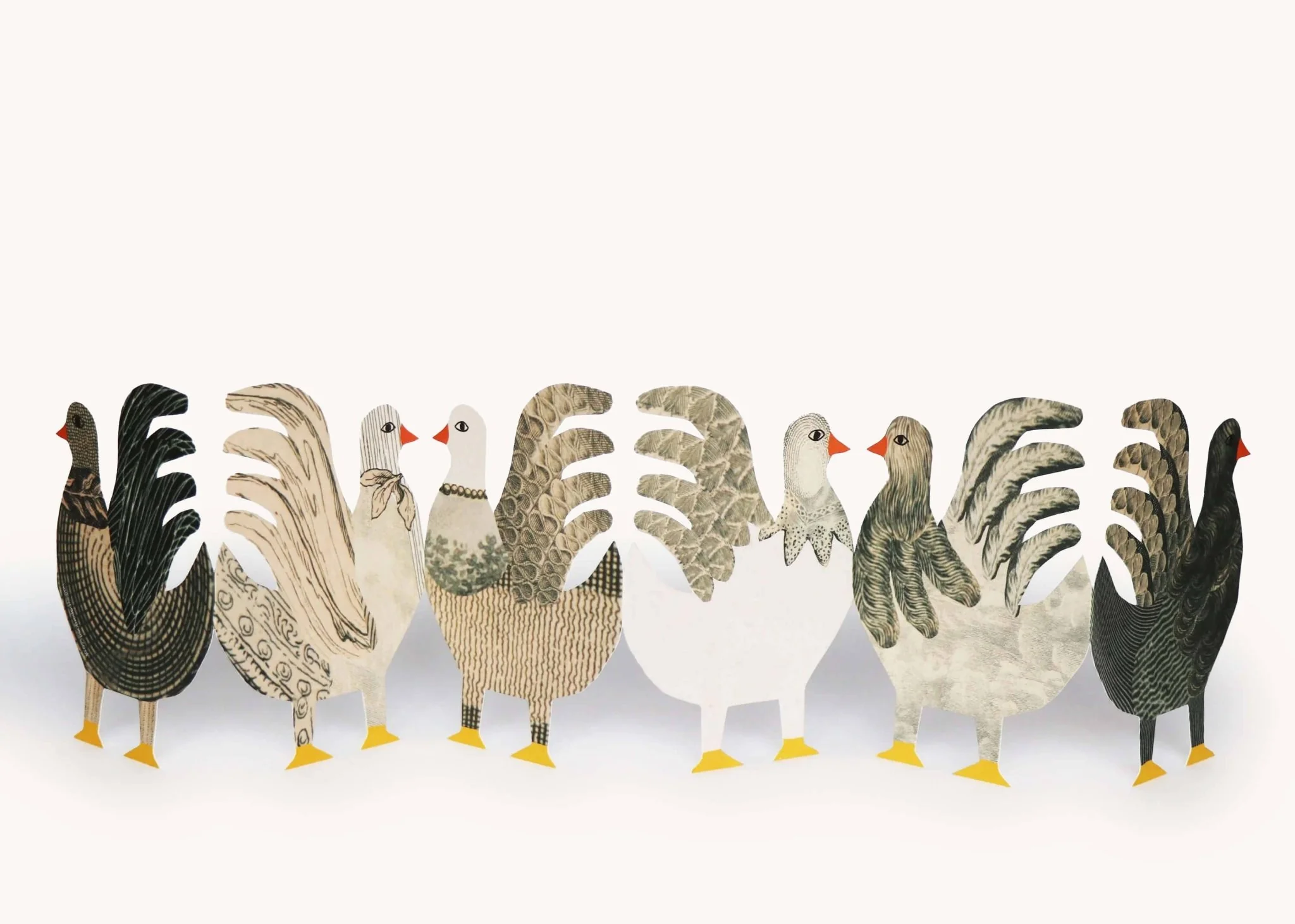 Chickens Concertina Card - Image 5