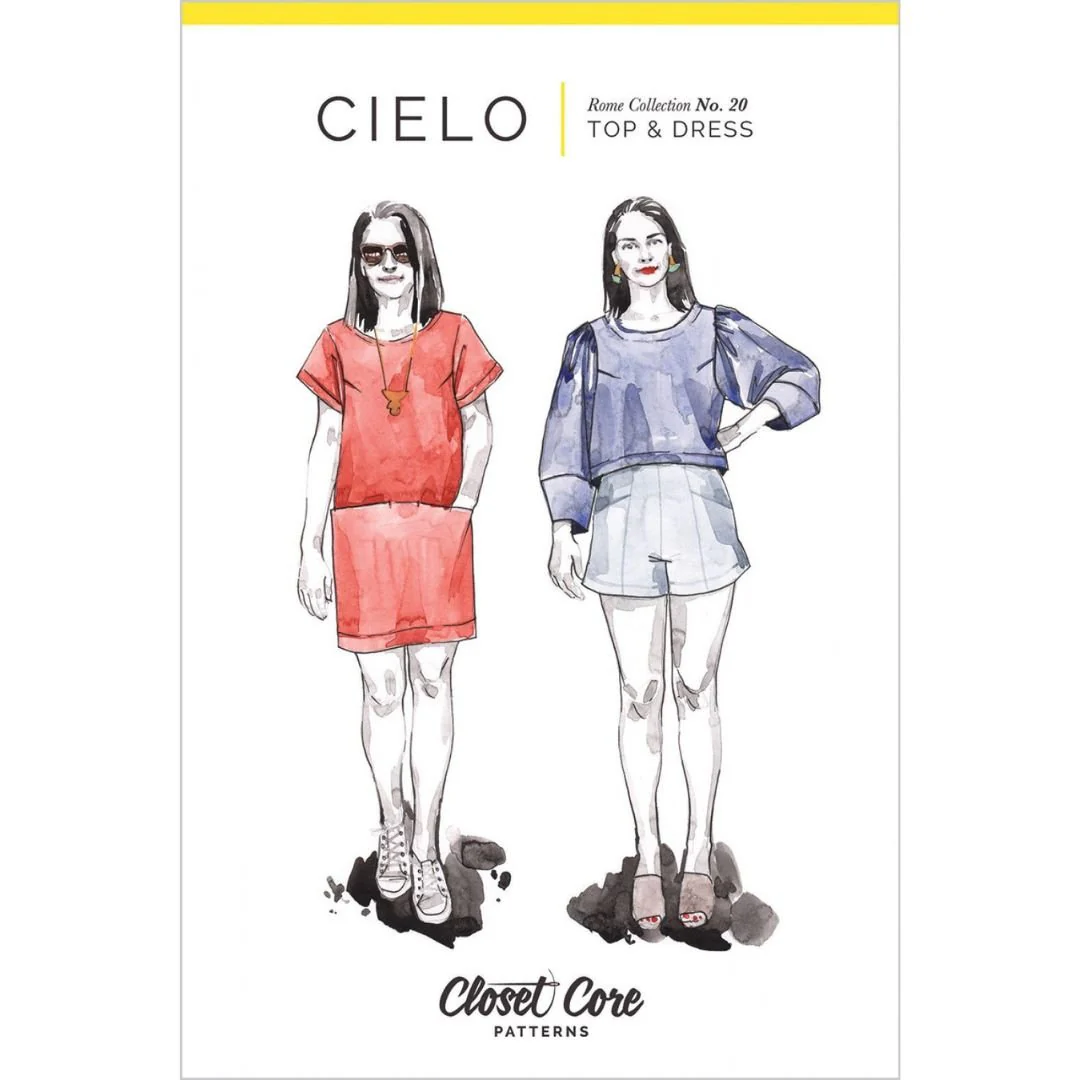 Cielo Top & Dress / Printed Pattern
