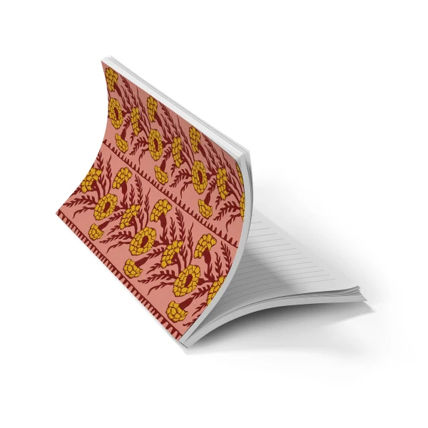 Classic Layflat Notebook / Pompom Carnation - Image 3