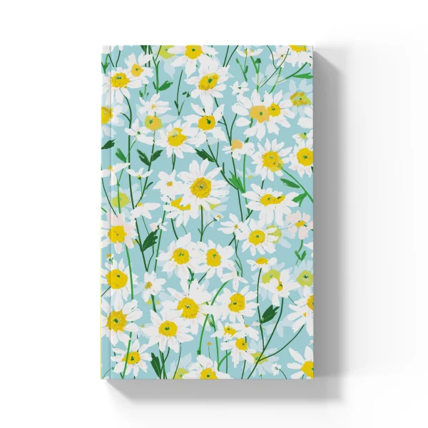 Classic Layflat Notebook / Spring Daisies