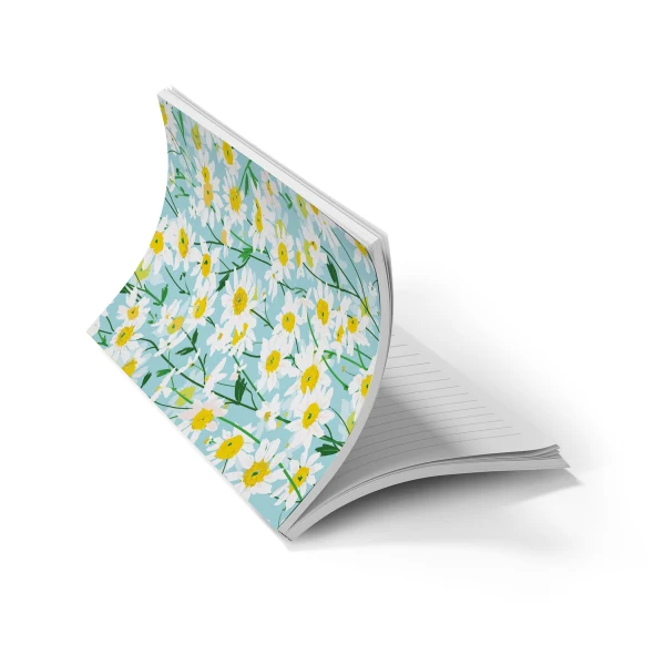 Classic Layflat Notebook / Spring Daisies - Image 3