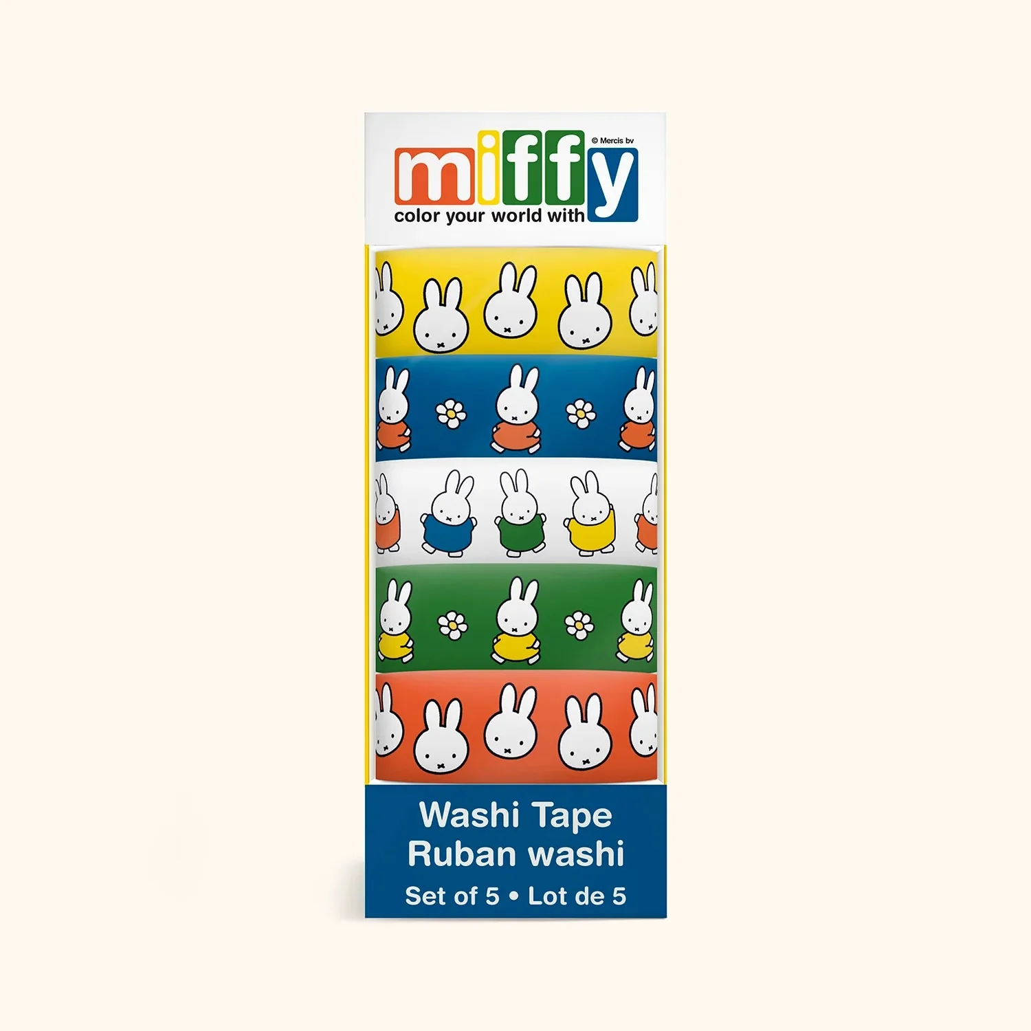 Classic Miffy Washi Tape Set