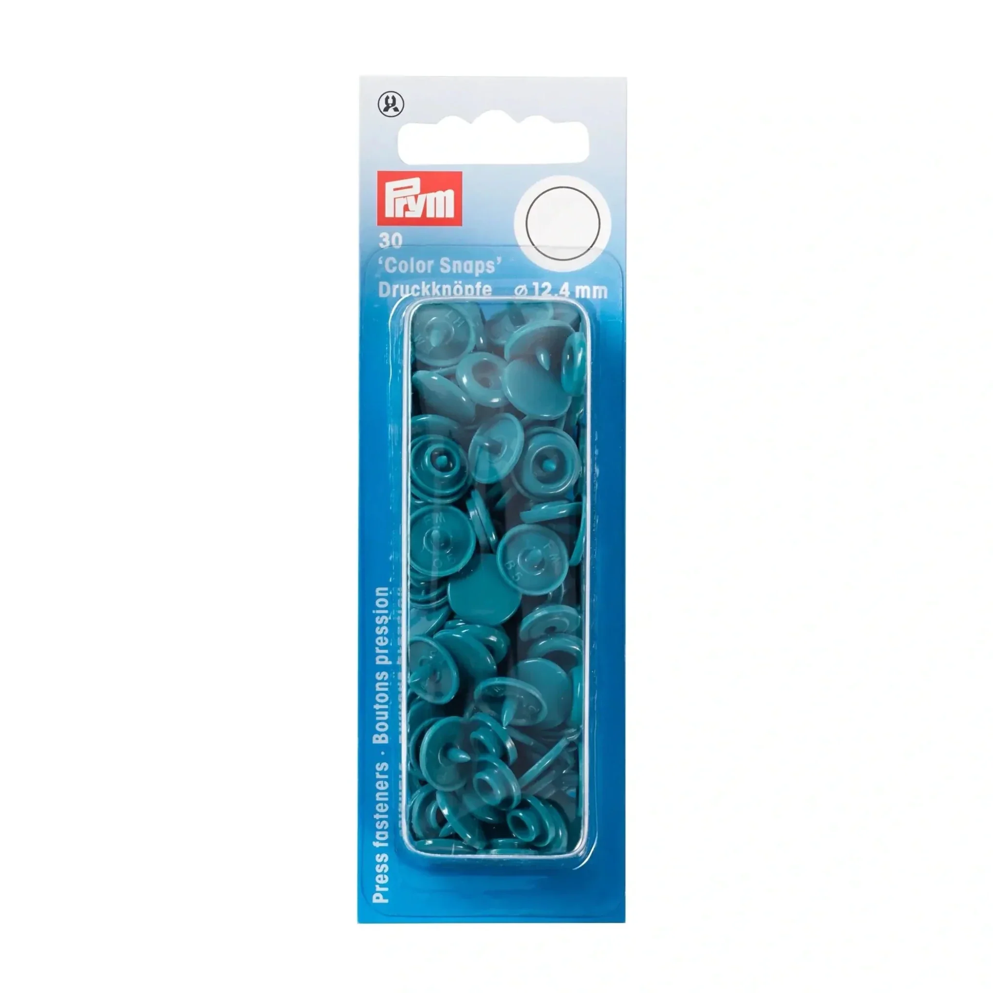 COLOR Snaps 12.4 mm / Dark Turquoise