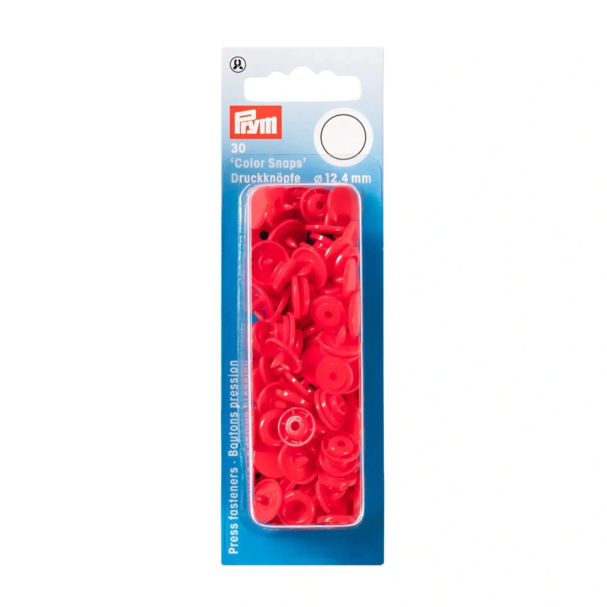 COLOR Snaps 12.4 mm / Light Red