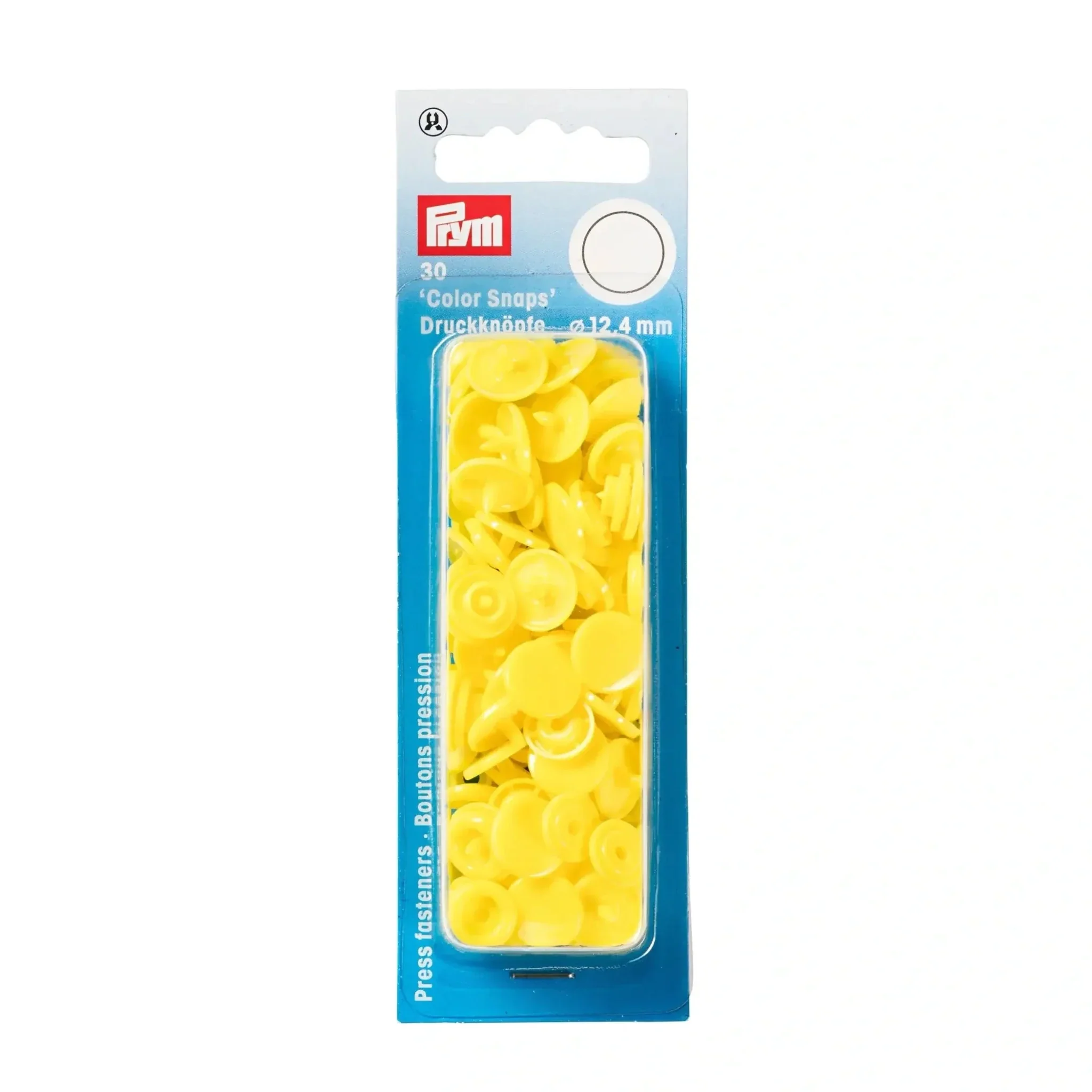 COLOR Snaps 12.4 mm / Light Yellow