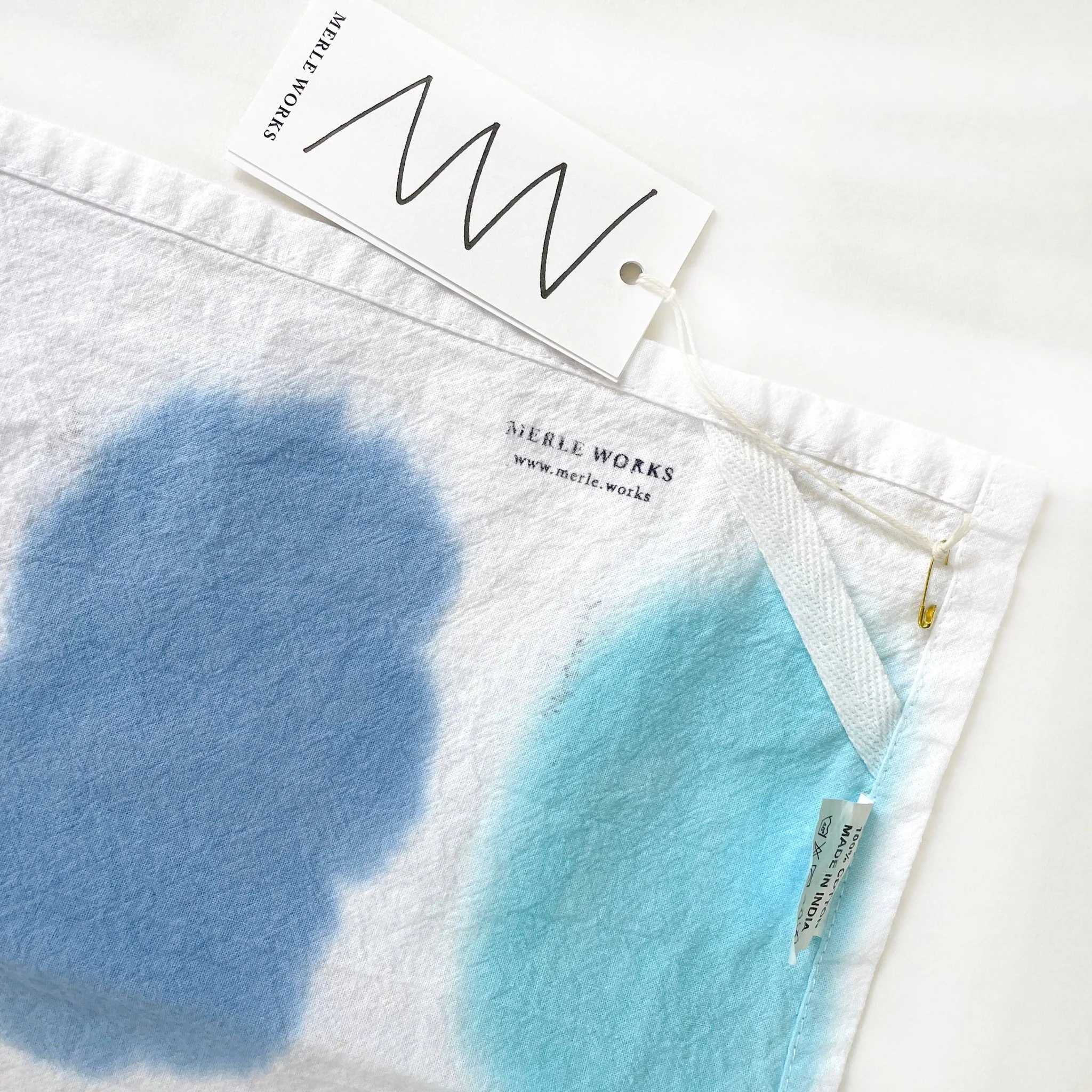 Color Study Hand-painted Tea Towel - Image 3