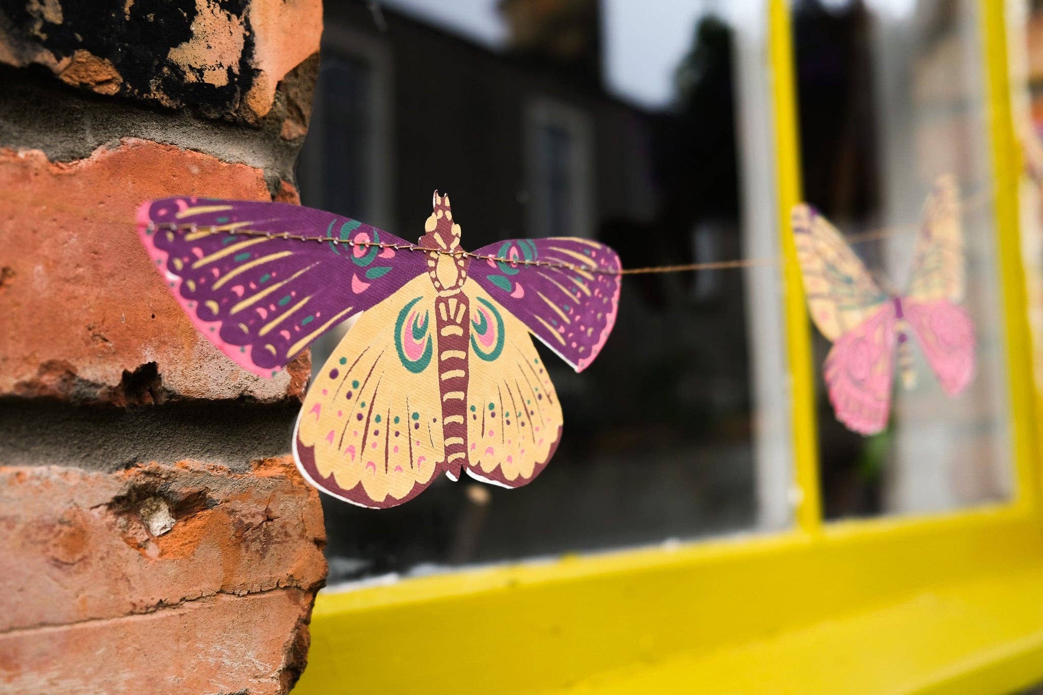 Butterflies Sewn Garland - Image 2