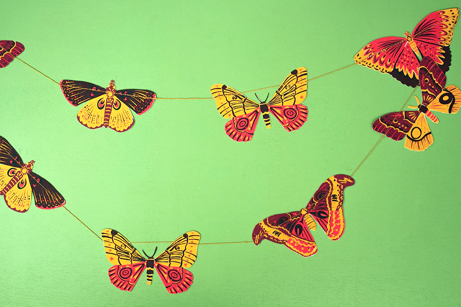 Butterflies Sewn Garland - Image 7