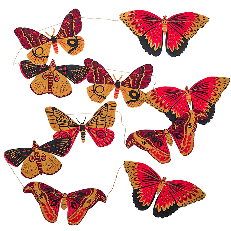 Butterflies Sewn Garland - Image 8