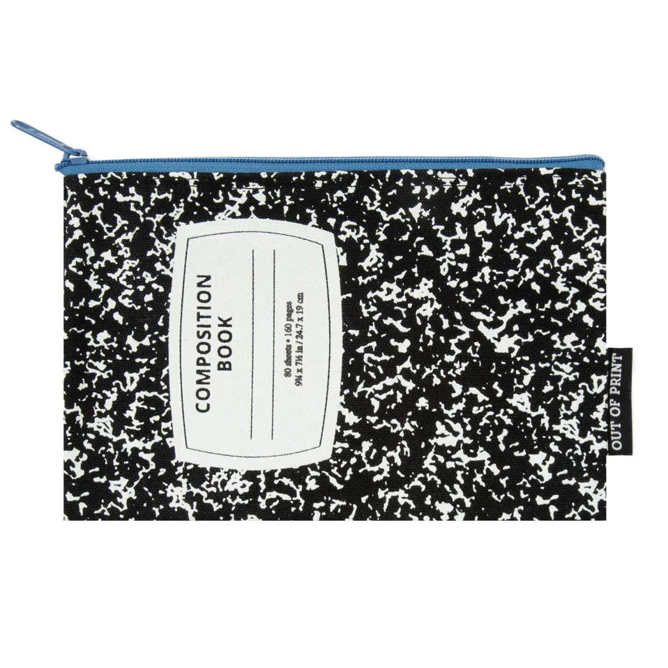 Composition Notebook Zipper Pouch