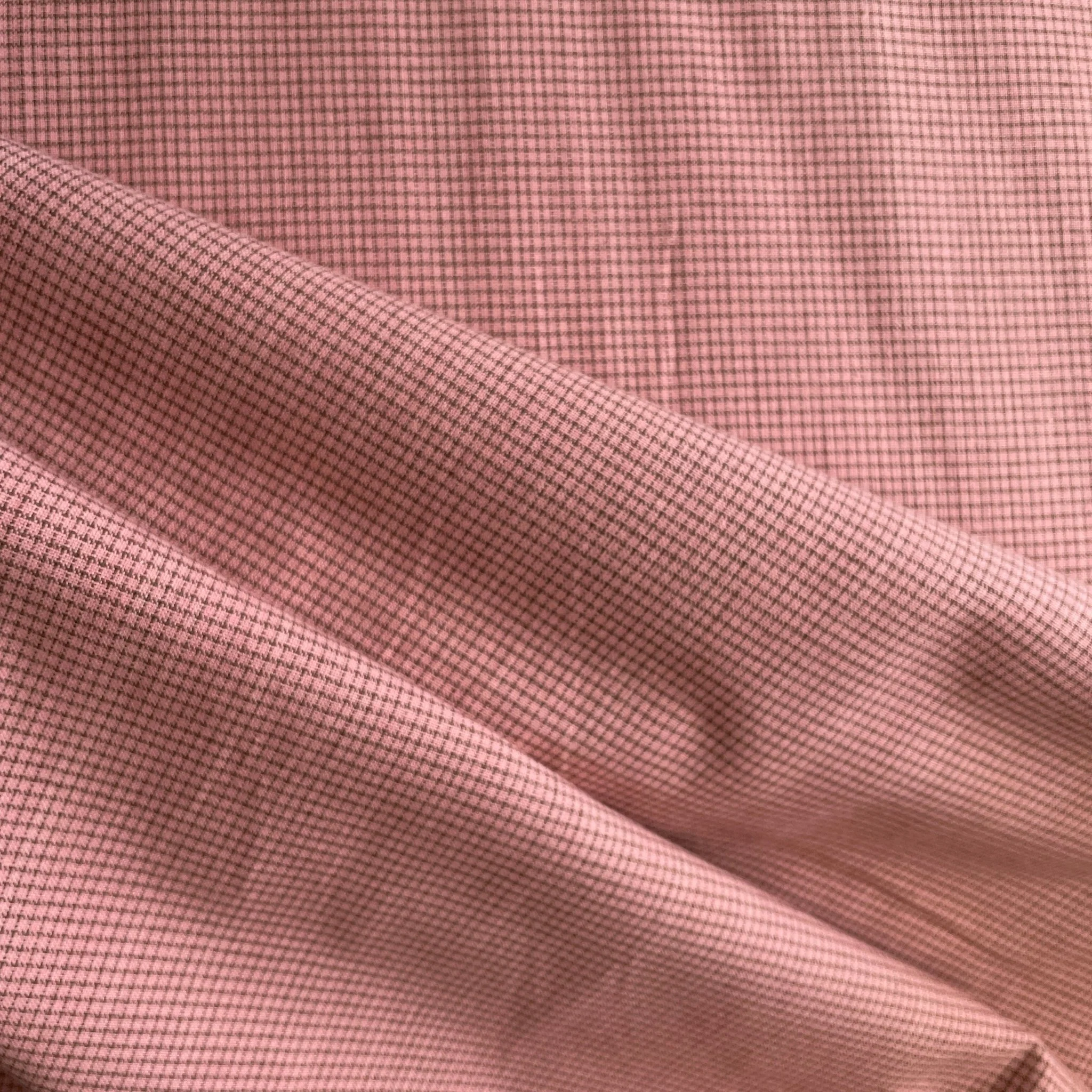Woven Elements Mini Checks Pink