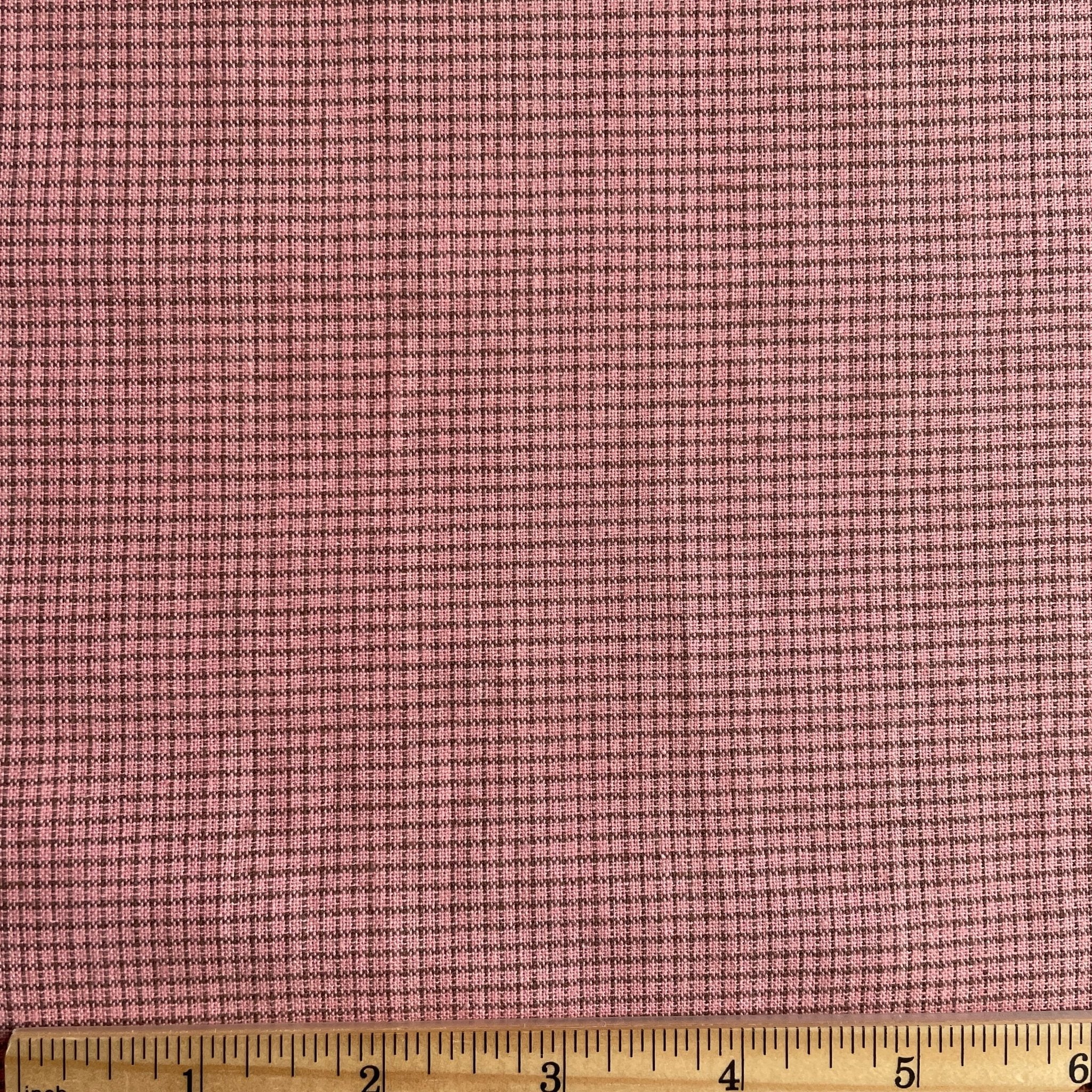 Woven Elements Mini Checks Pink - Image 2