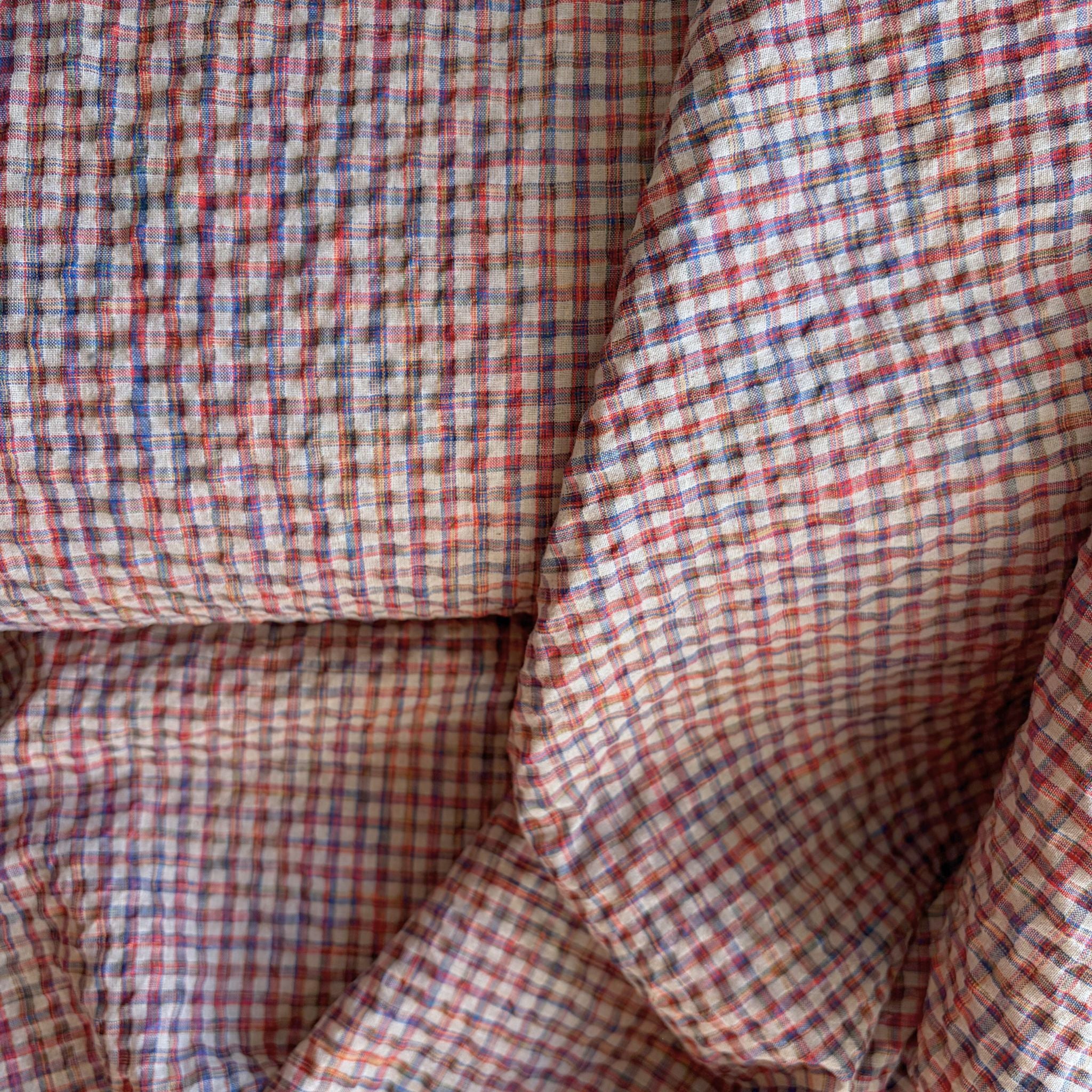 Cozy Crinkle Rainbow Seersucker