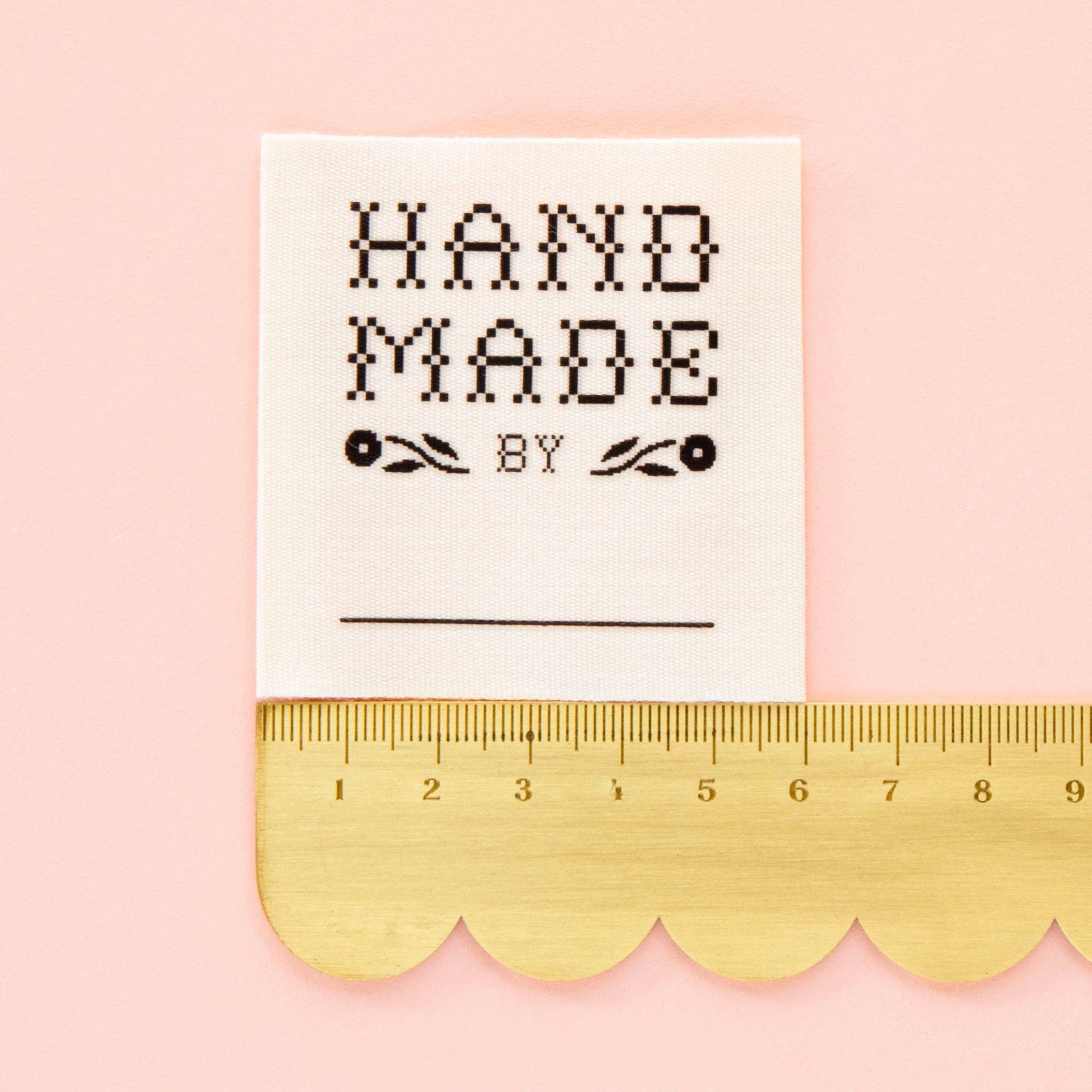 "Handmade By:" Organic Cotton Write In Sewing Labels - Image 3