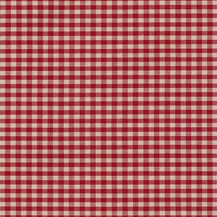 Crawford Cotton 1/8" Gingham / Wine