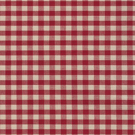 Crawford Cotton Gingham 1/4" / Wine