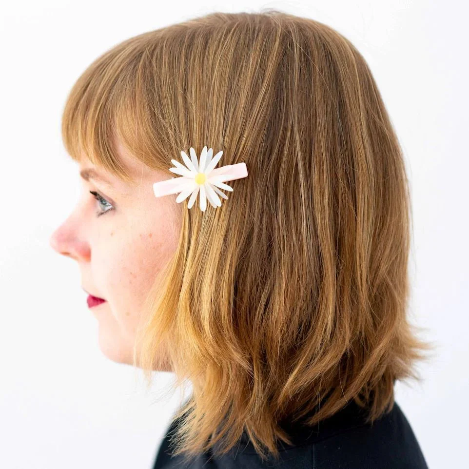 Daisy Alligator Hair Clip - Image 2