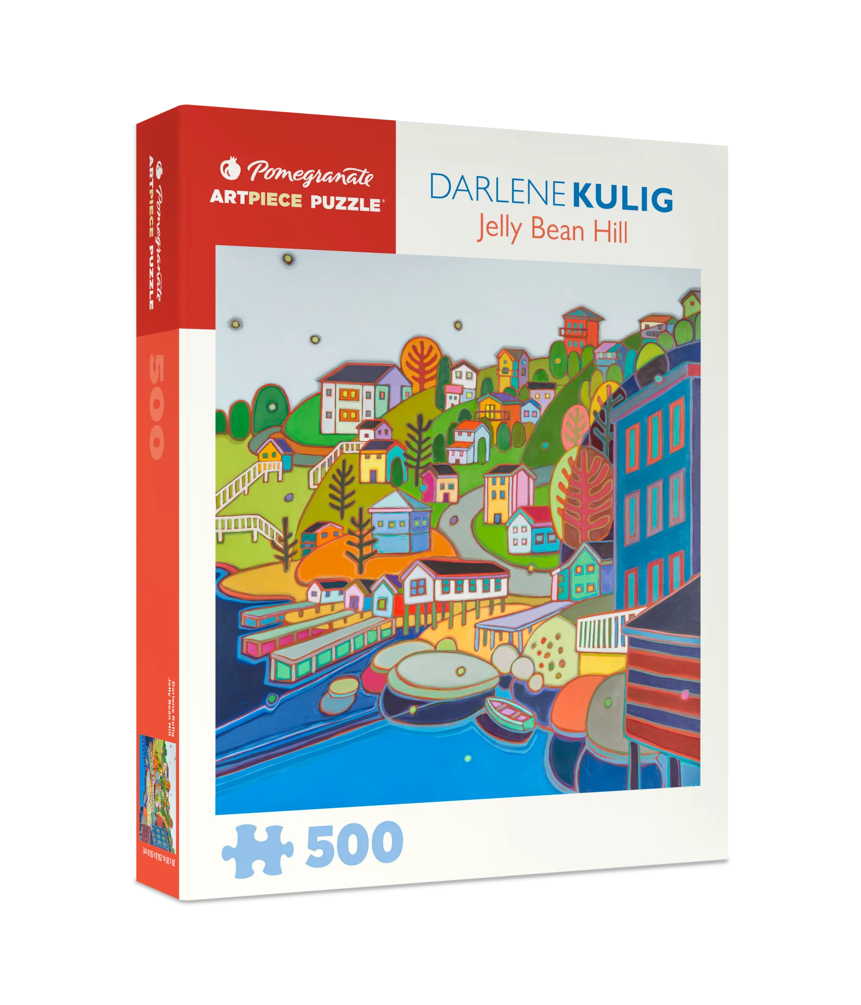 Darlene Kulig: Jelly Bean Hill 500-Piece Jigsaw Puzzle