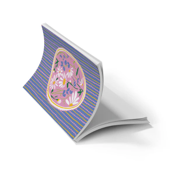 Classic Layflat Notebook / Daisy Cameo - Image 5