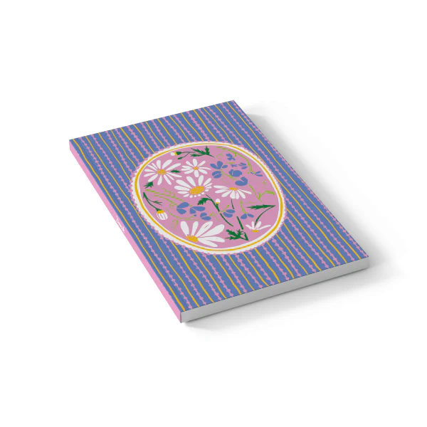 Classic Layflat Notebook / Daisy Cameo - Image 7
