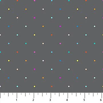 Dewfall / Ditsy Dots / Gray Multi