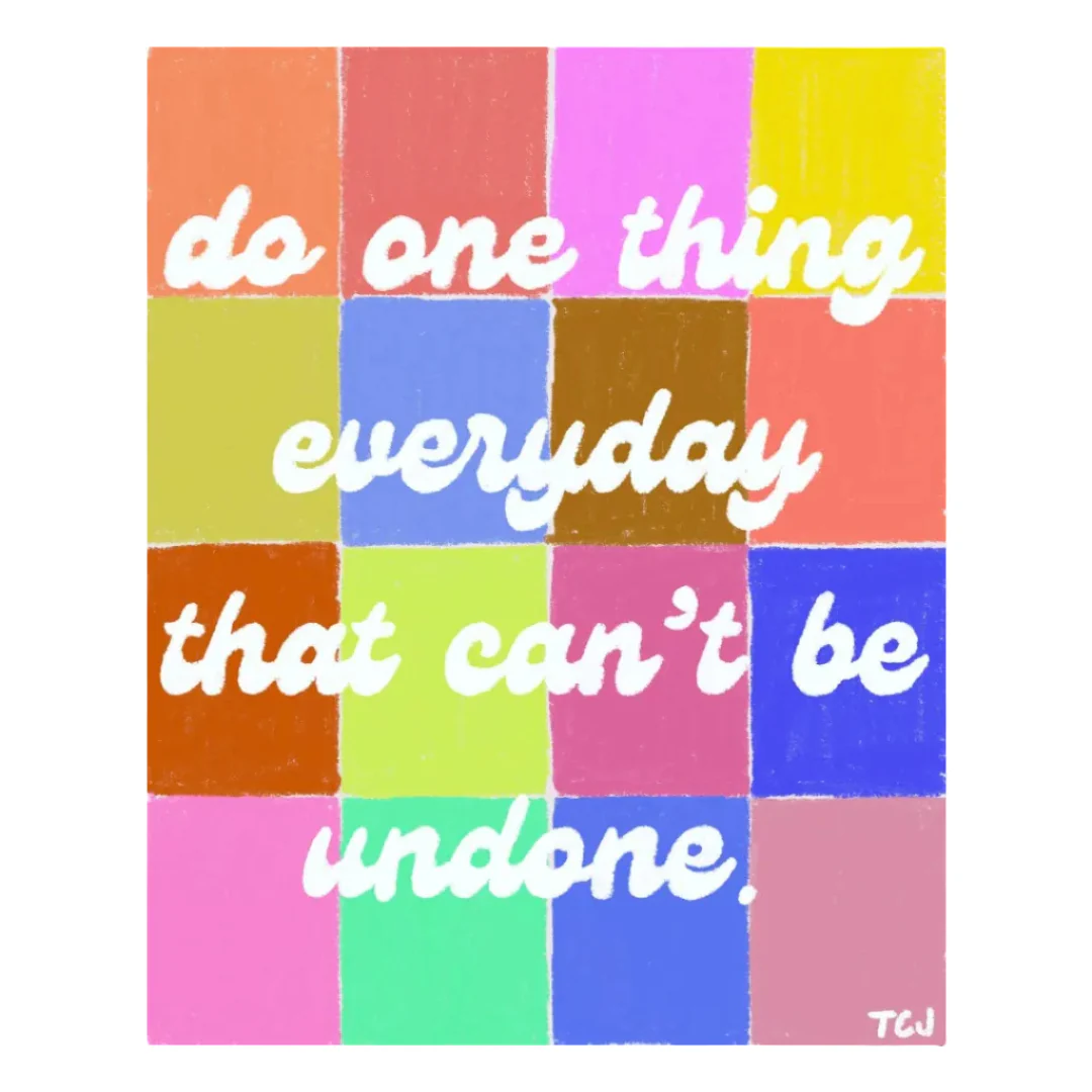 Do One Thing Sticker