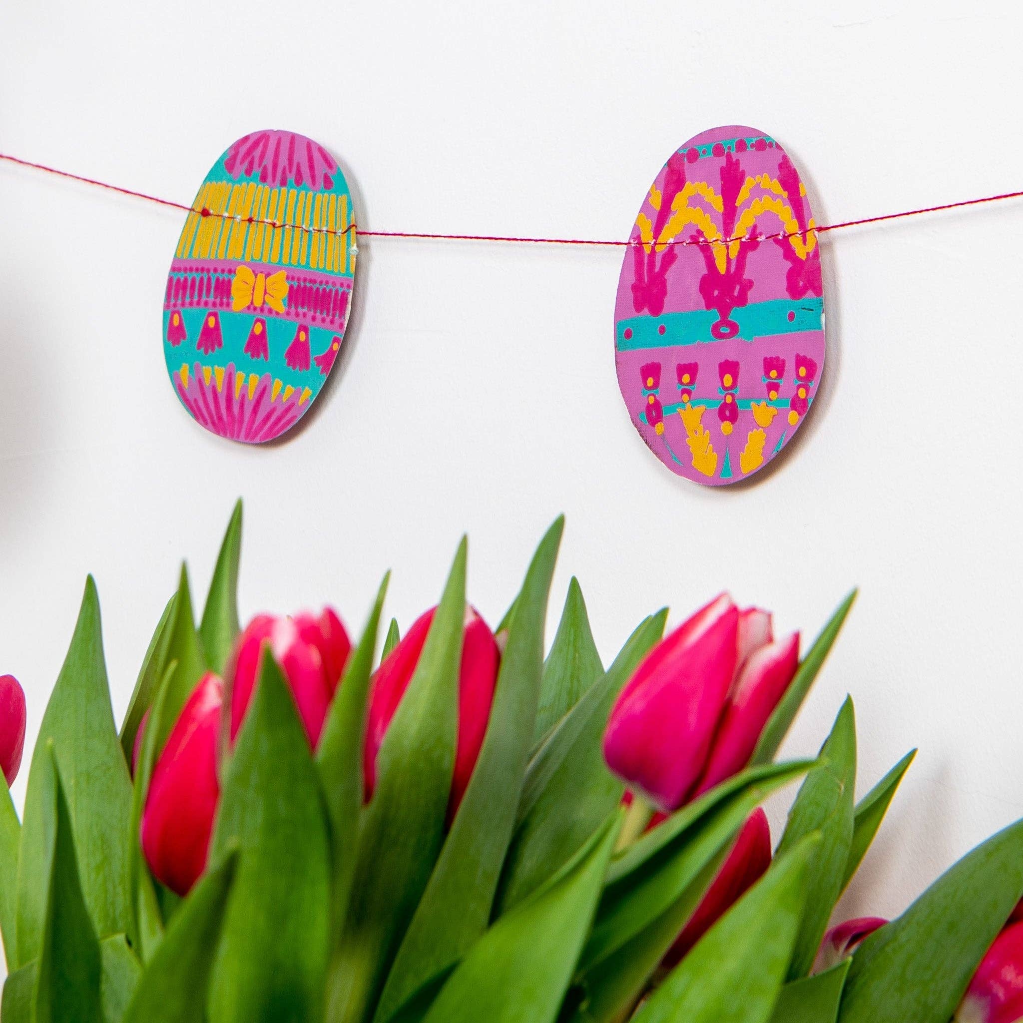 Easter Egg Sewn Garland - Image 5