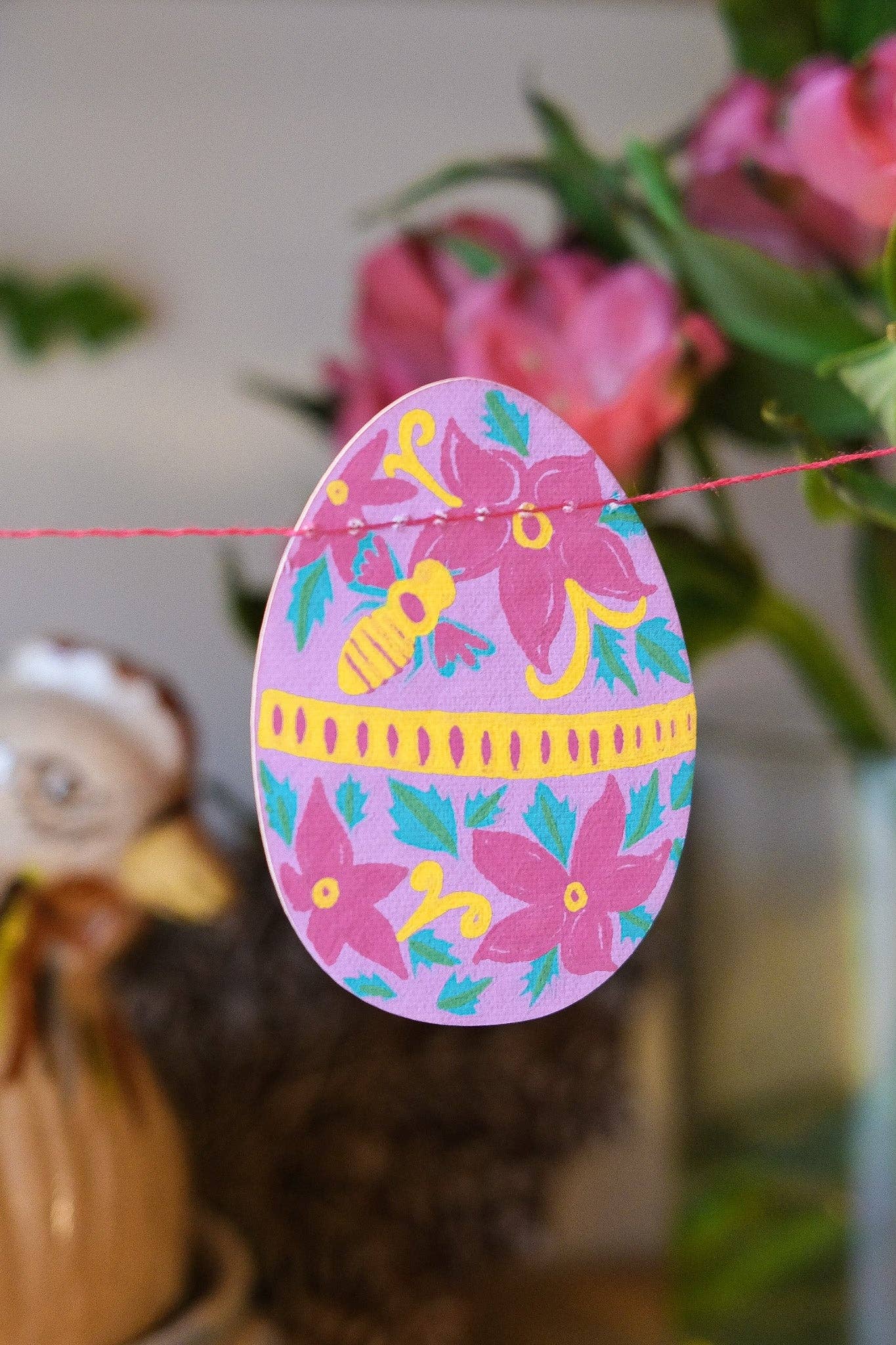 Easter Egg Sewn Garland - Image 7