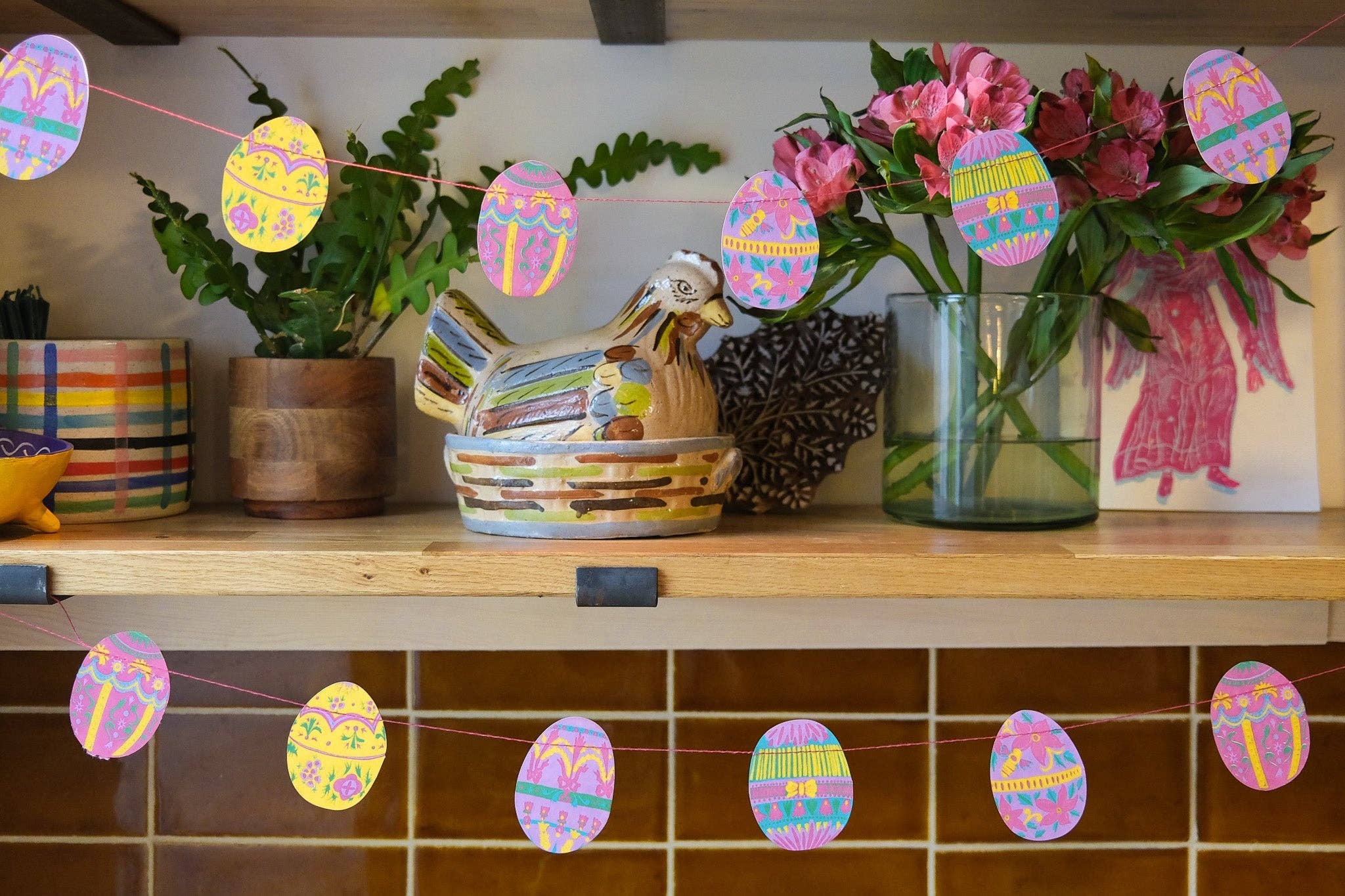 Easter Egg Sewn Garland - Image 9
