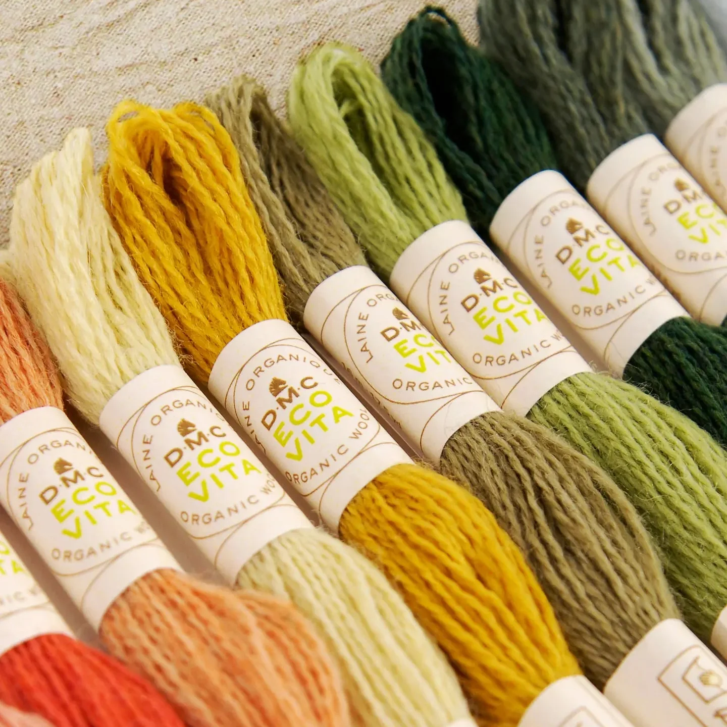 Eco Vita Wool Thread / 104 Henna from the Plains