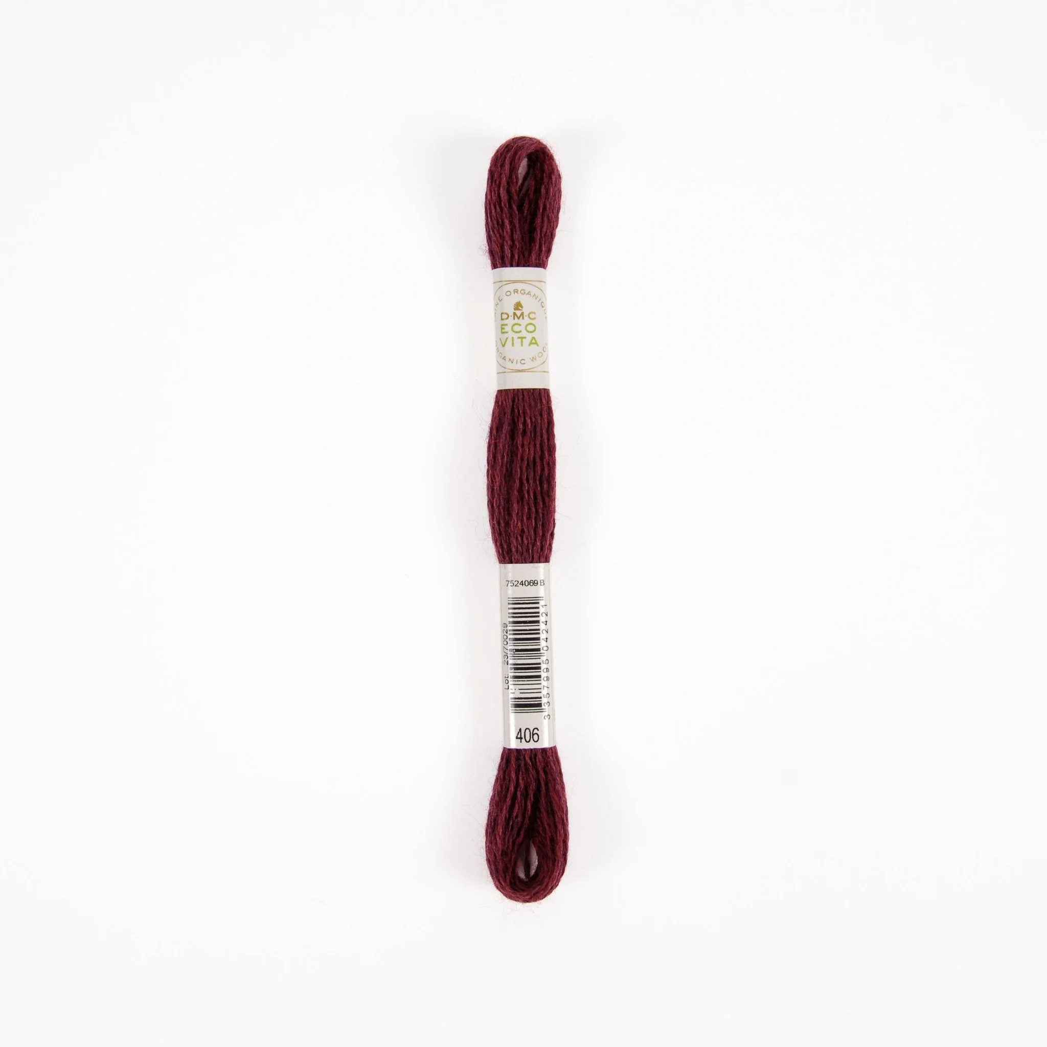 Eco Vita Wool Thread / 406 Peony Madder - Image 2