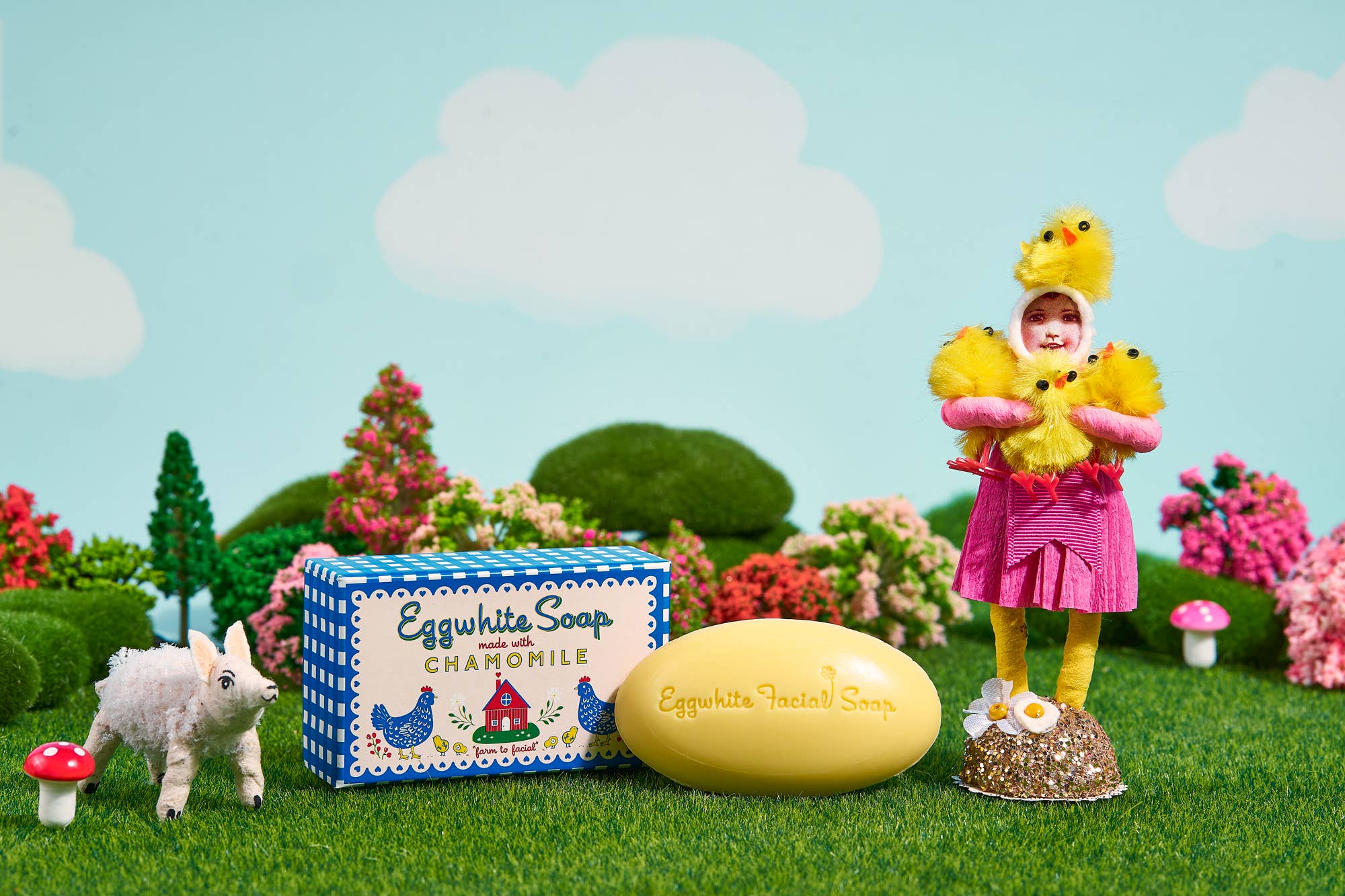 Eggwhite & Chamomile Facial Soap - Image 2