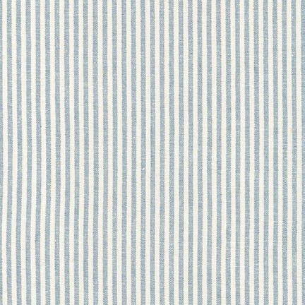 Essex Yarn Dyed Linen/Cotton Stripe / Chambray