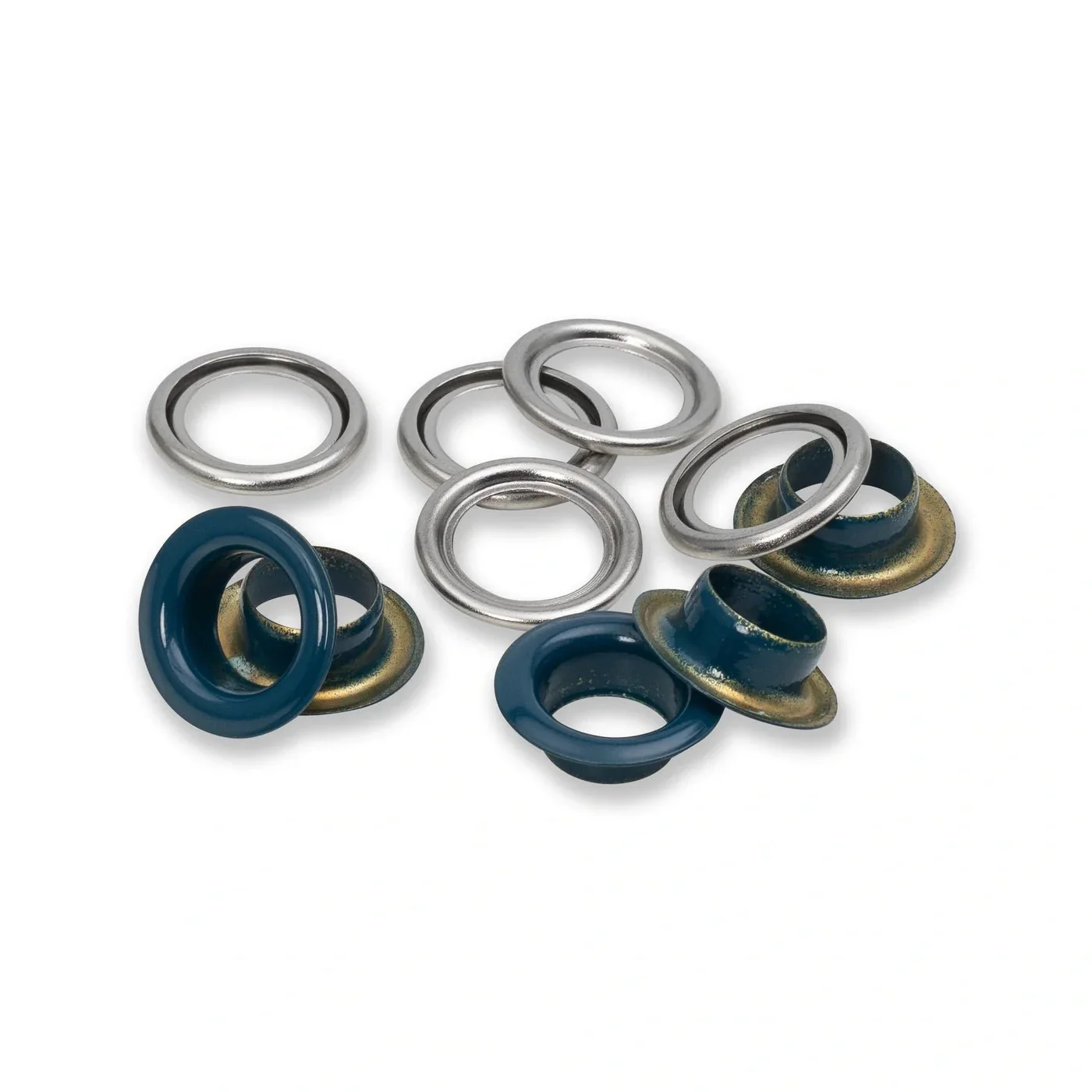 Eyelets with Washers 11 mm 20pc / Navy Blue